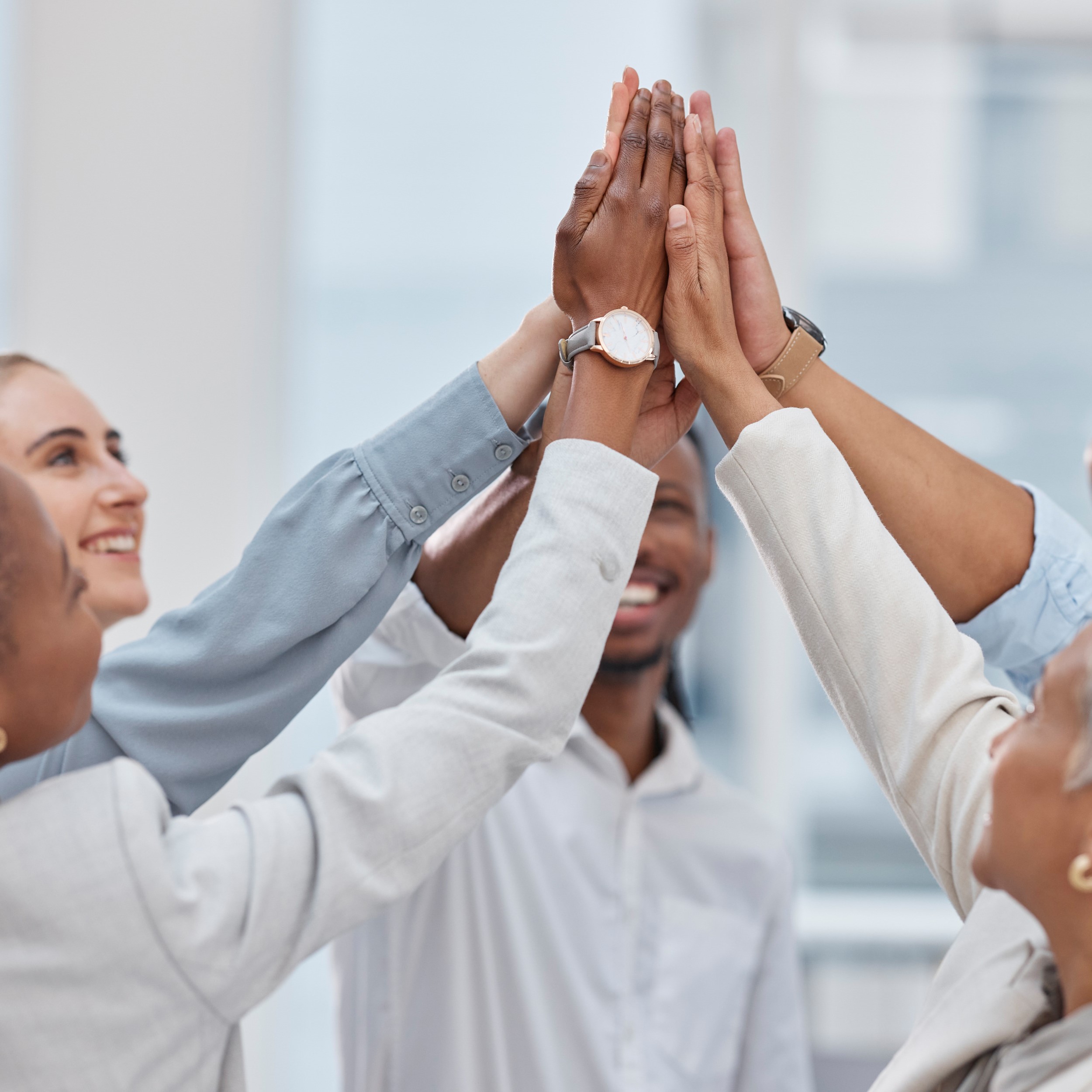high-five-group-circle-business-people-celebrate-collaboration-synergy-corporate-deal-success-achievement-excited-trust-diversity-staff-solidarity-team-building-teamwork-support